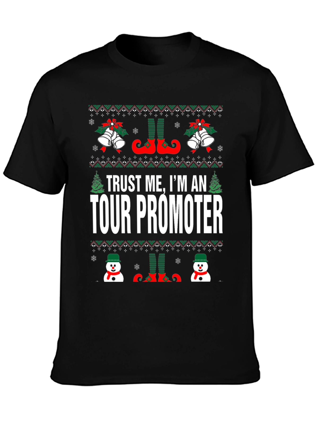 Tour Promoter Christmas Sweater T-Shirt