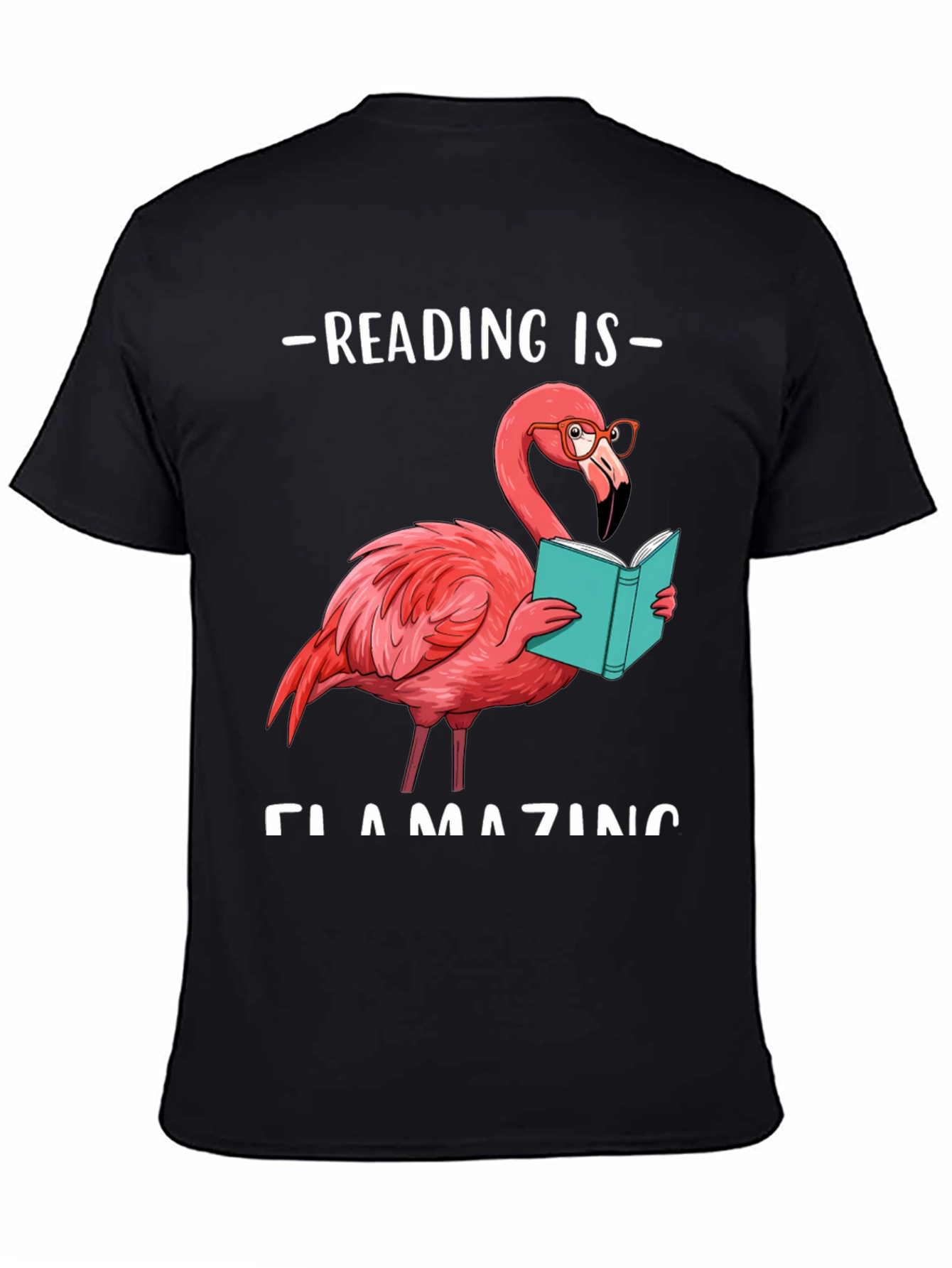 Reading Flamingo T-Shirt