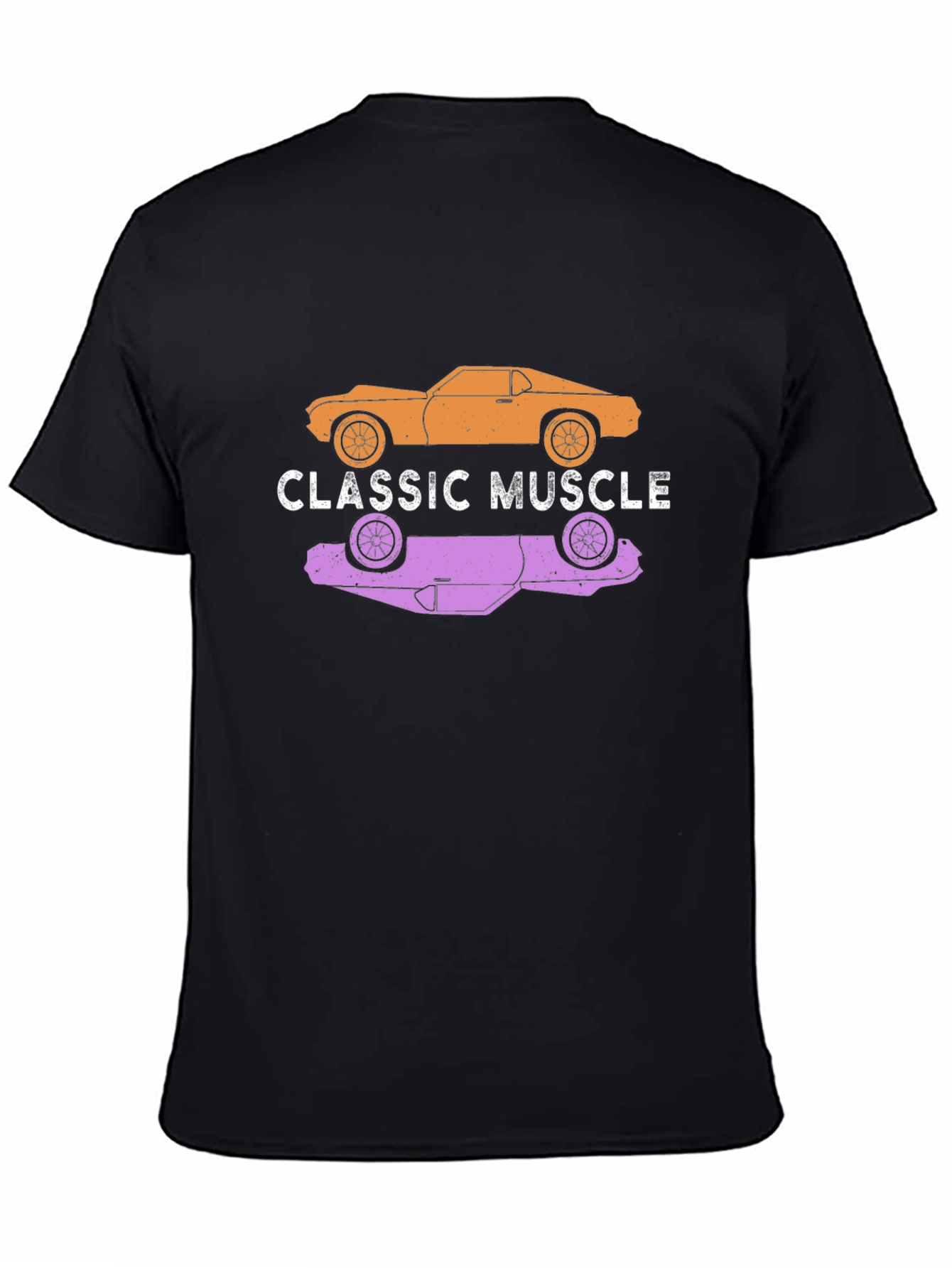 Classic Muscle Car T-Shirt - Black