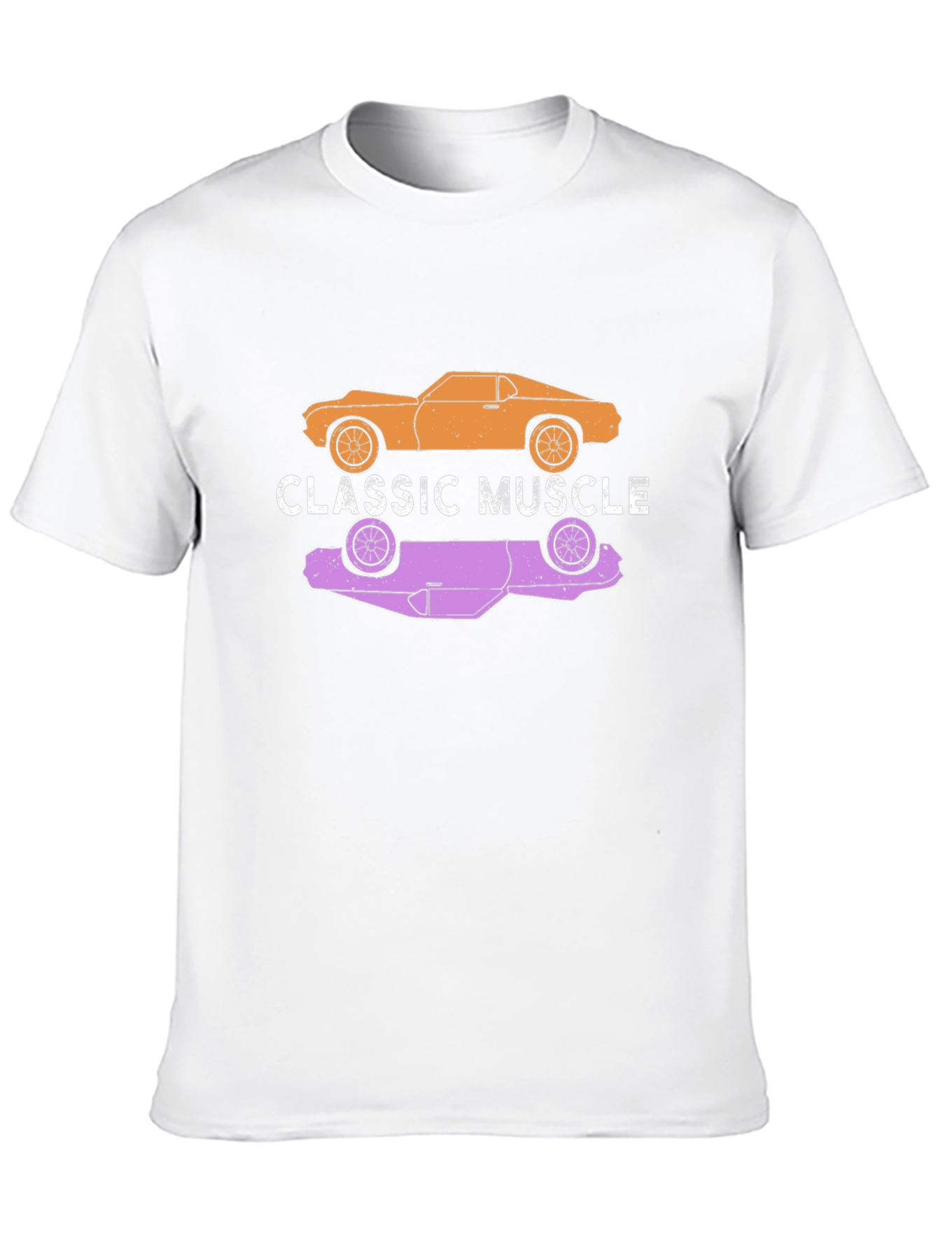 Classic Muscle Car T-Shirt - Black