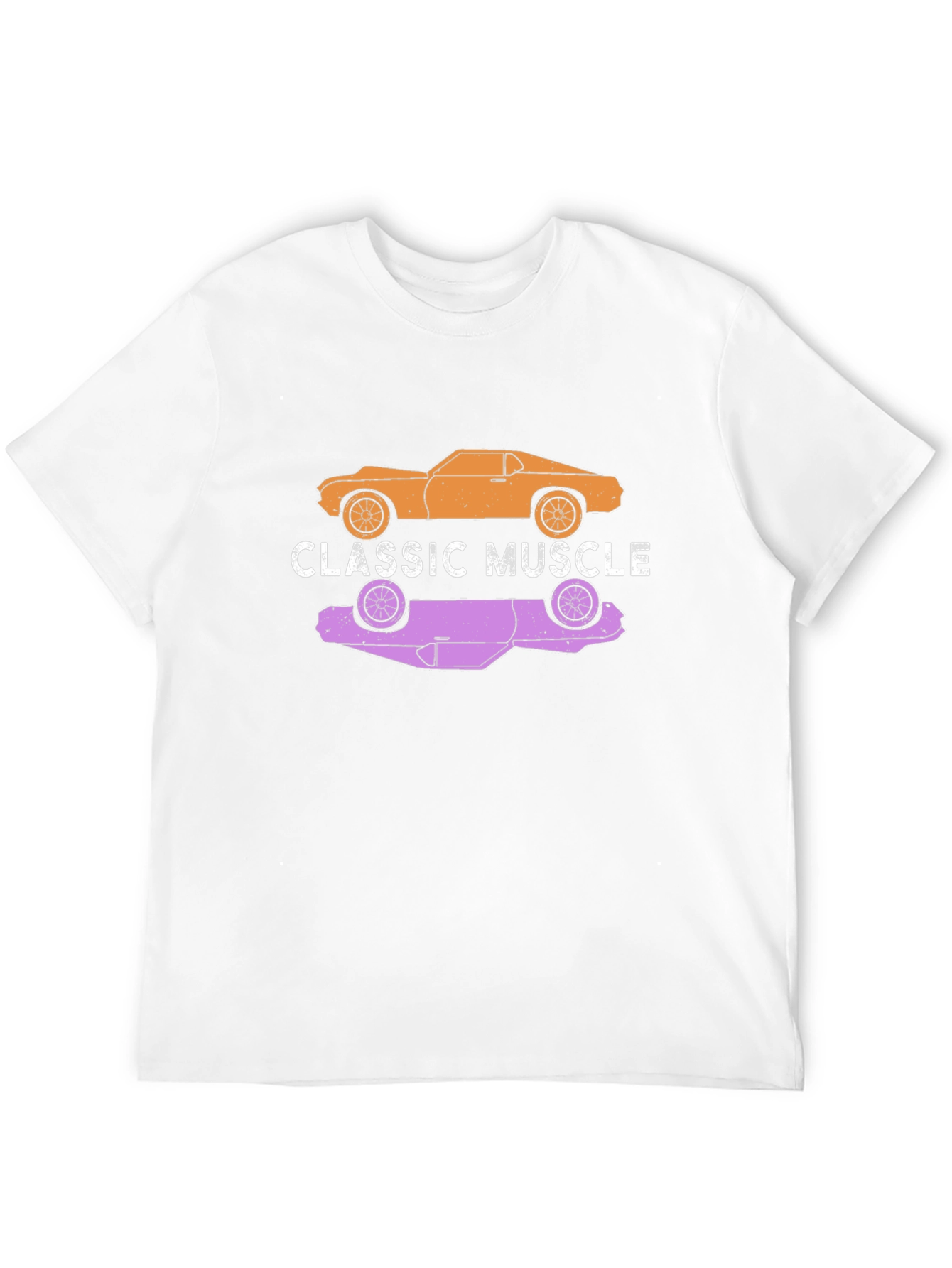 Classic Muscle Car T-Shirt - Black