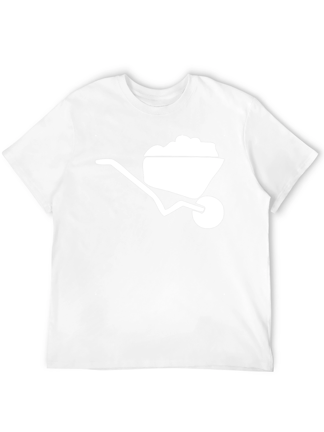 Wheelbarrow Graphic T-Shirt - Black