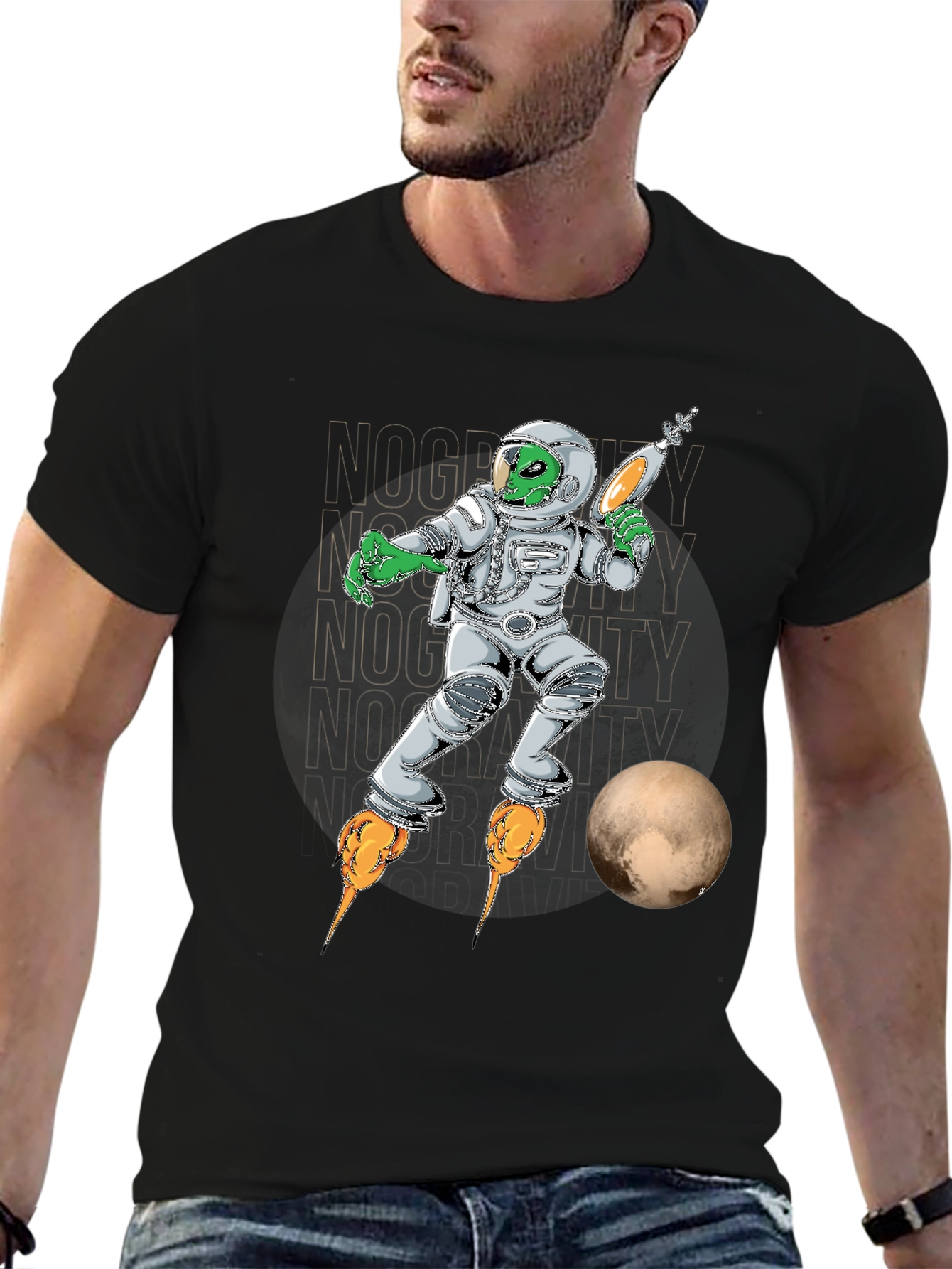Alien Astronaut T-Shirt - Space Explorer