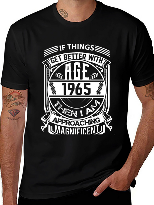 1965 Birthday Age Gets Better T-Shirt