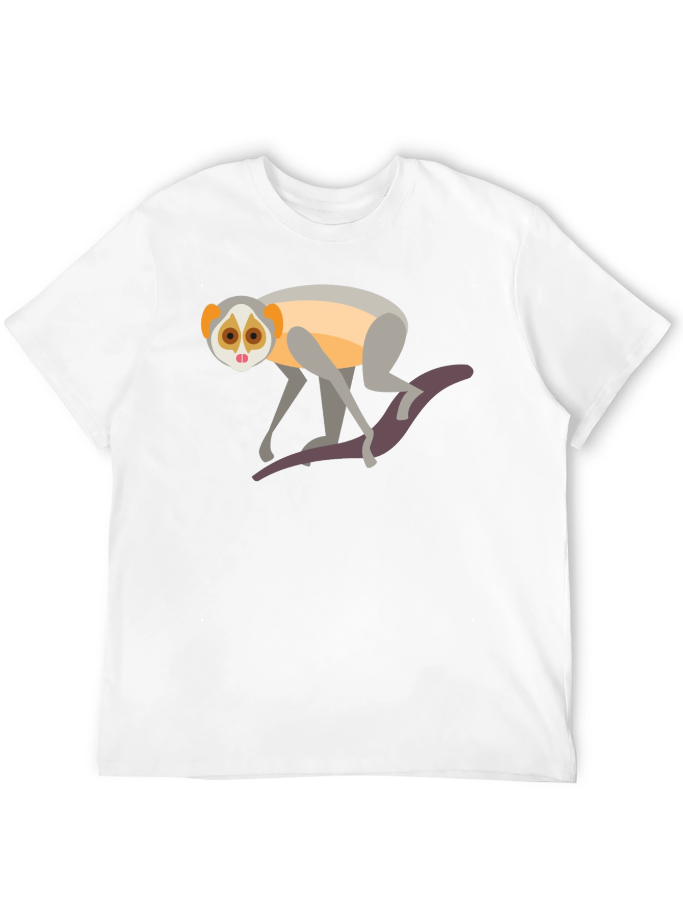 Slow Loris Graphic Tee - Unisex Black T-Shirt
