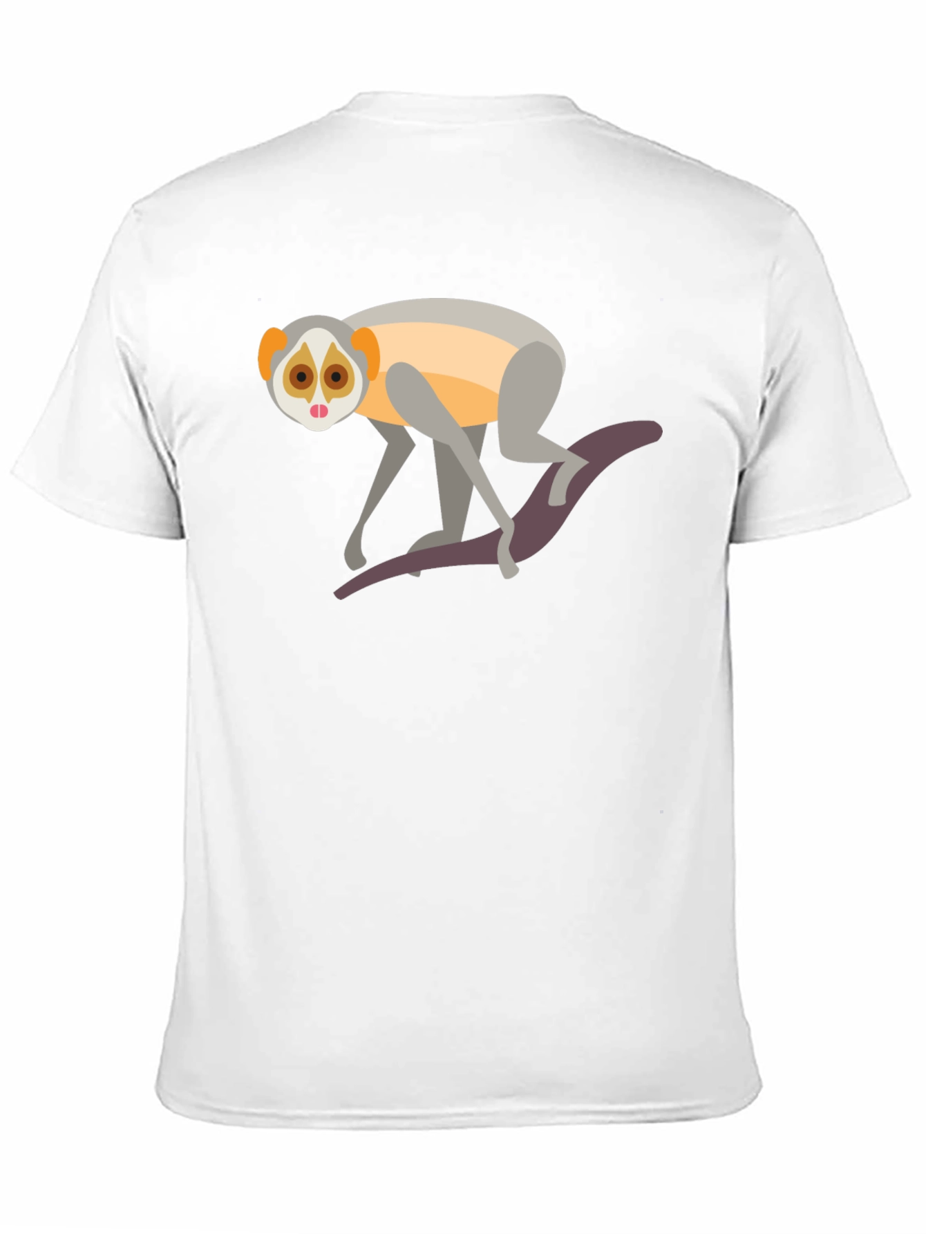 Slow Loris Graphic Tee - Unisex Black T-Shirt