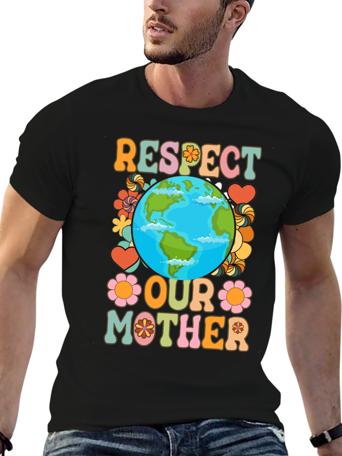 Respect Our Mother Earth Graphic Tee