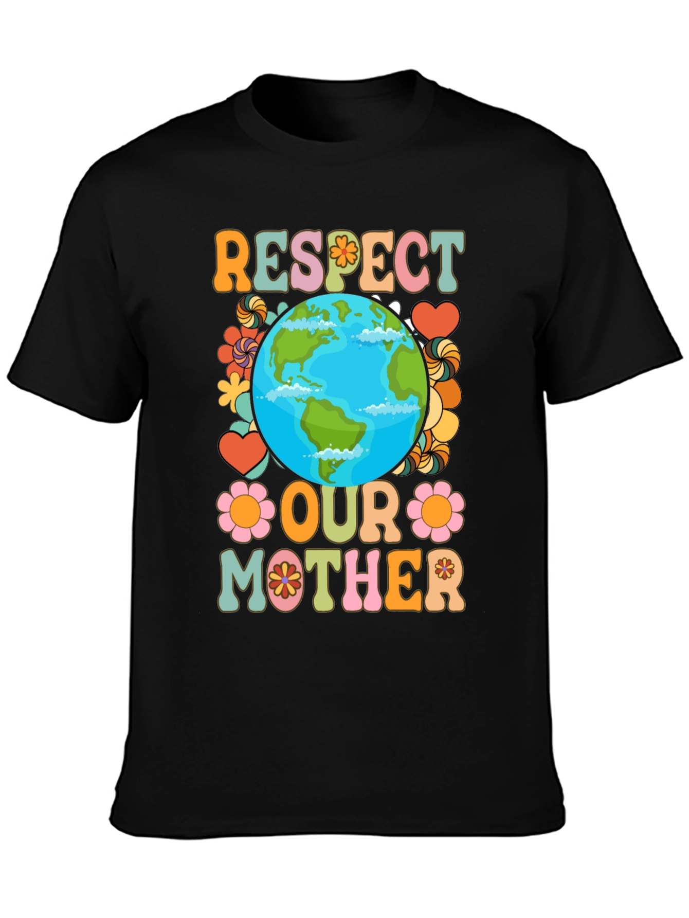 Respect Our Mother Earth Graphic Tee