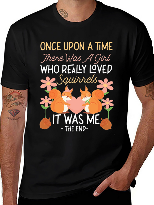 Squirrel Lover T-Shirt - Once Upon a Time Girls Tee