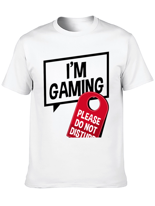 Im Gaming T-Shirt - Do Not Disturb Gamer Tee