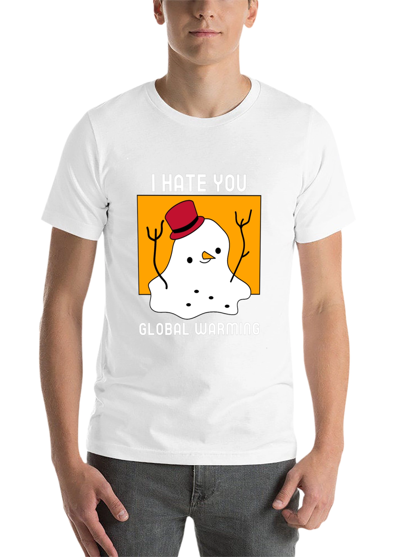 I Hate You Global Warming T-Shirt