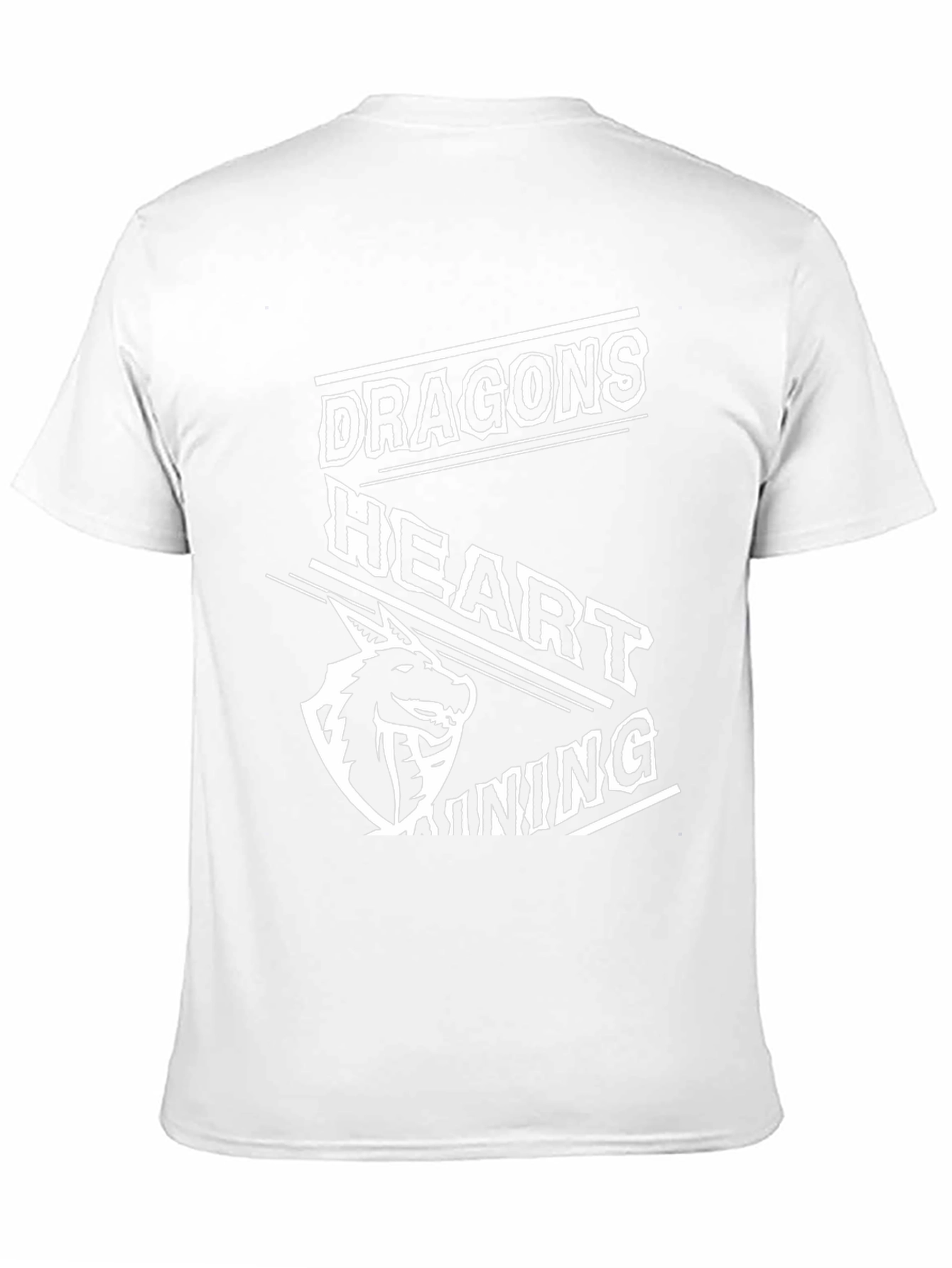 Dragons Heart Gaming Black T-Shirt