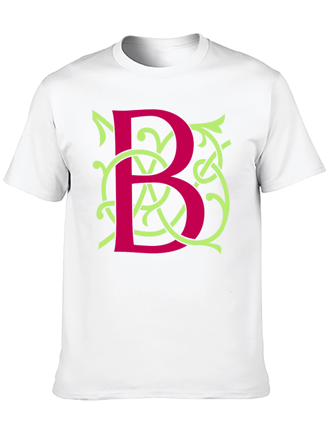 Letter B Graphic Tee - Unique Design