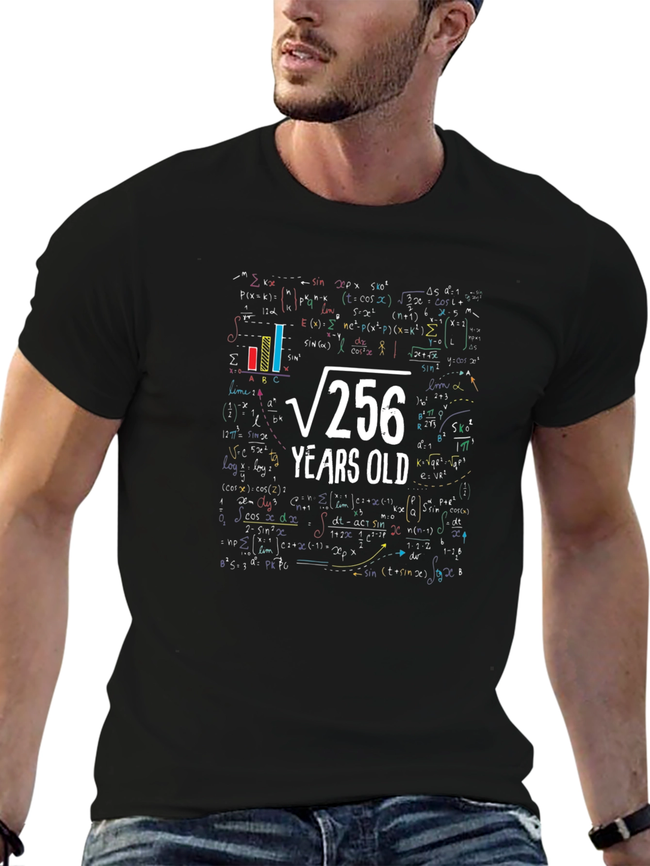 Math 16th Birthday T-Shirt - Root 256 Funny Tee