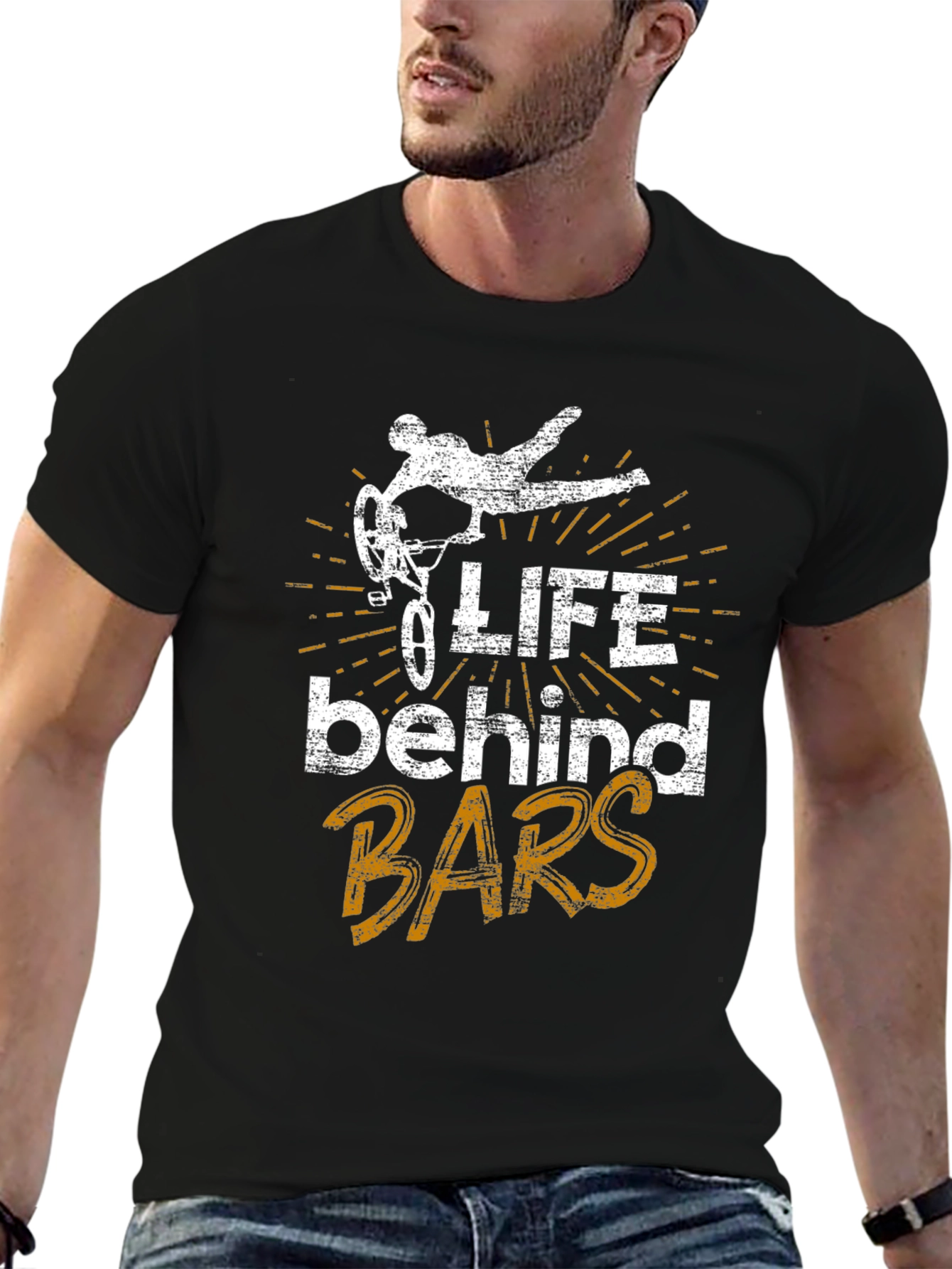 Life Behind Bars Mens Graphic Tee