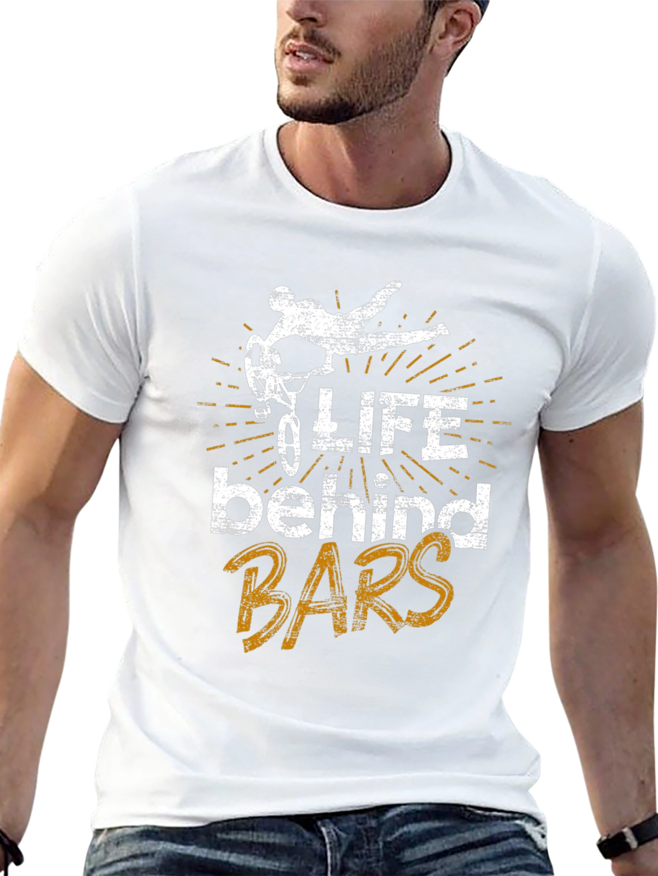 Life Behind Bars Mens Graphic Tee