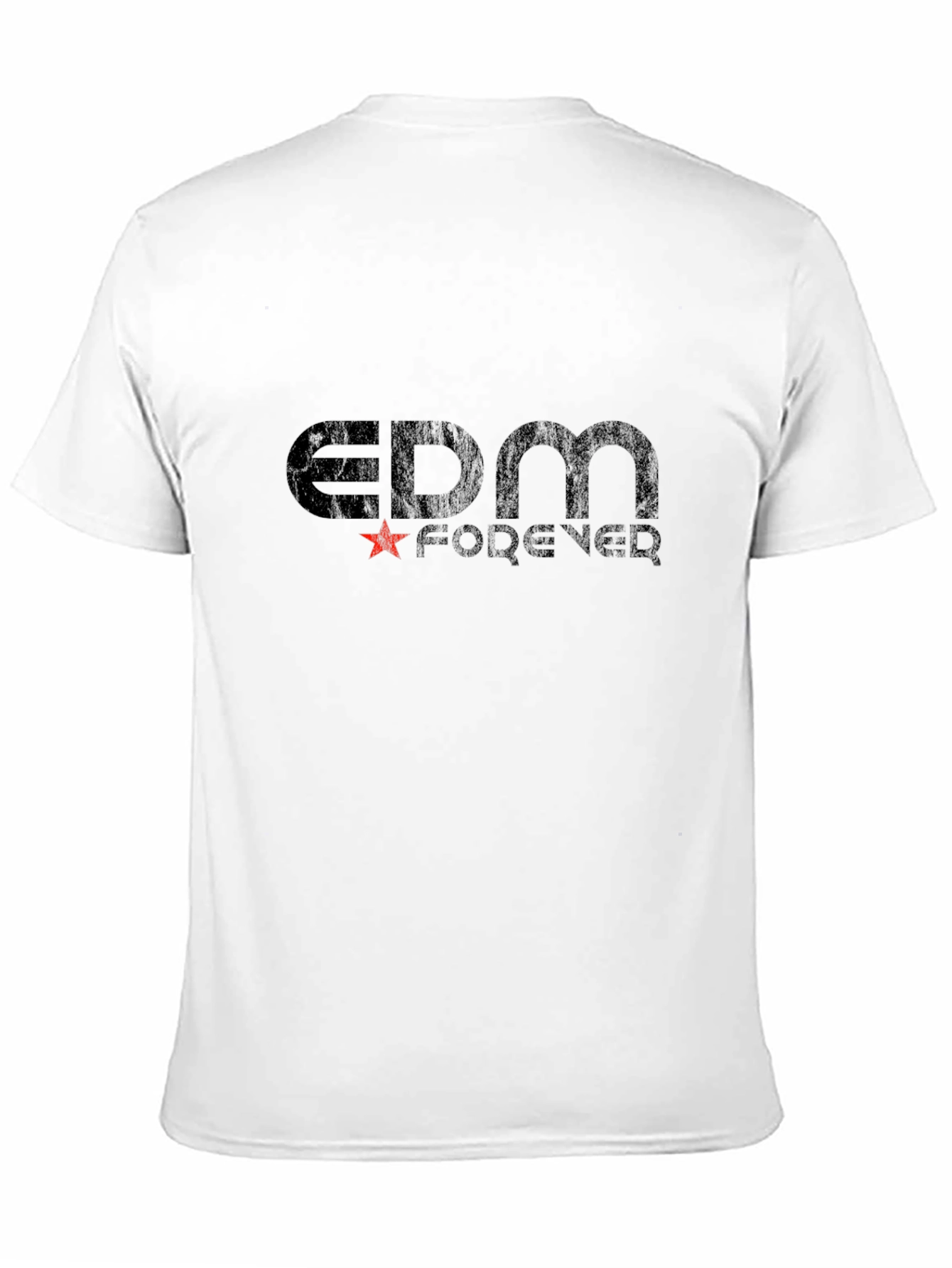 EDM Forever Black Graphic T-Shirt