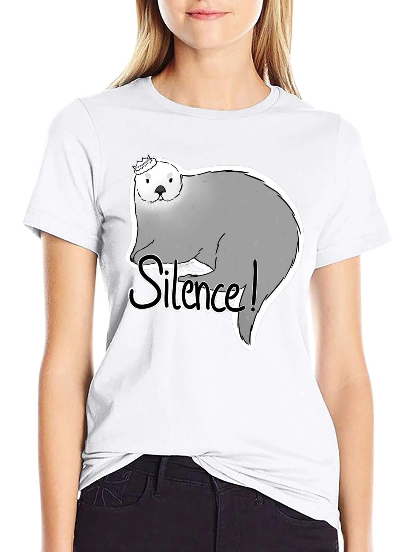 Silence Otter Graphic Tee