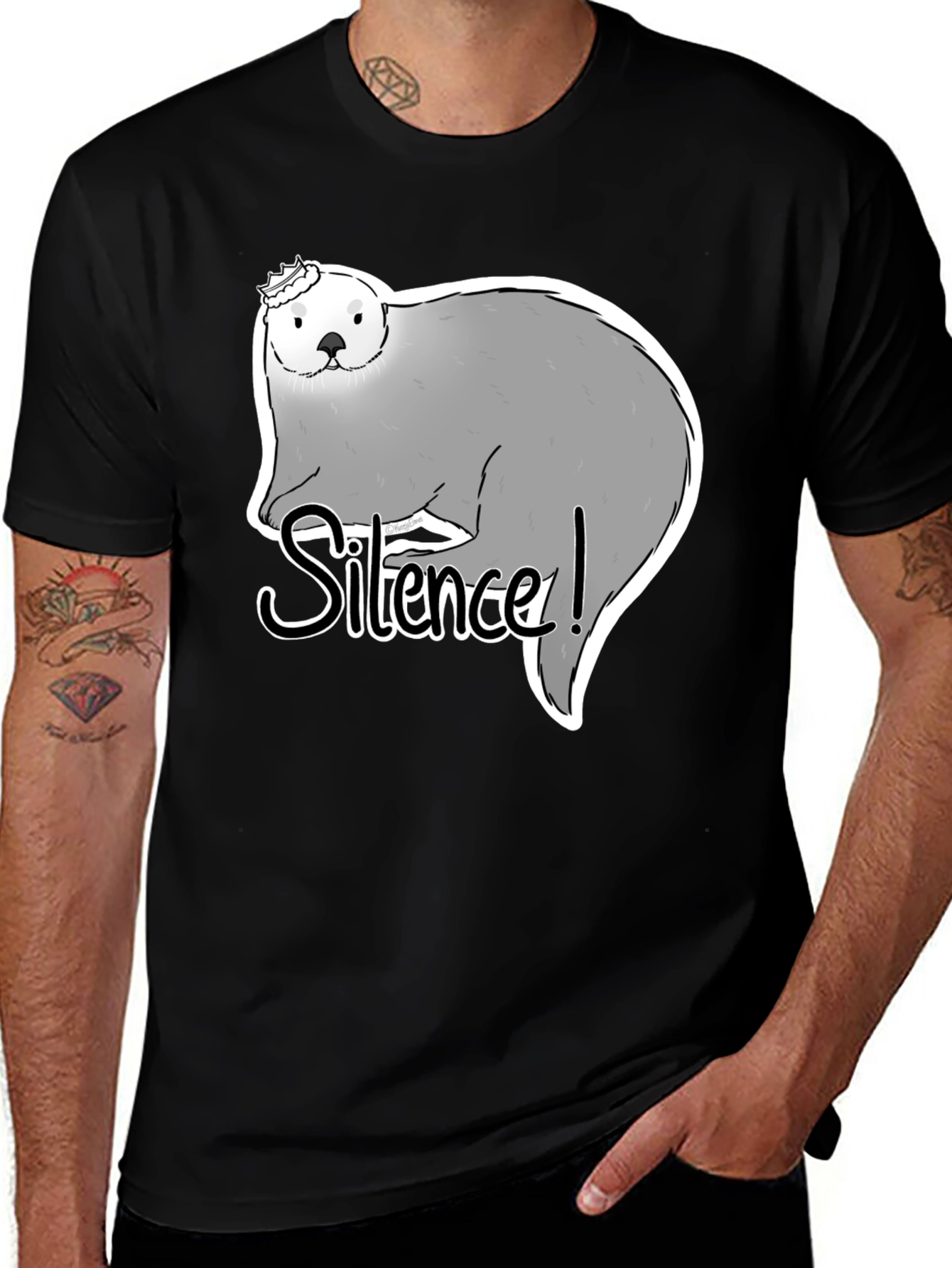 Silence Otter Graphic Tee