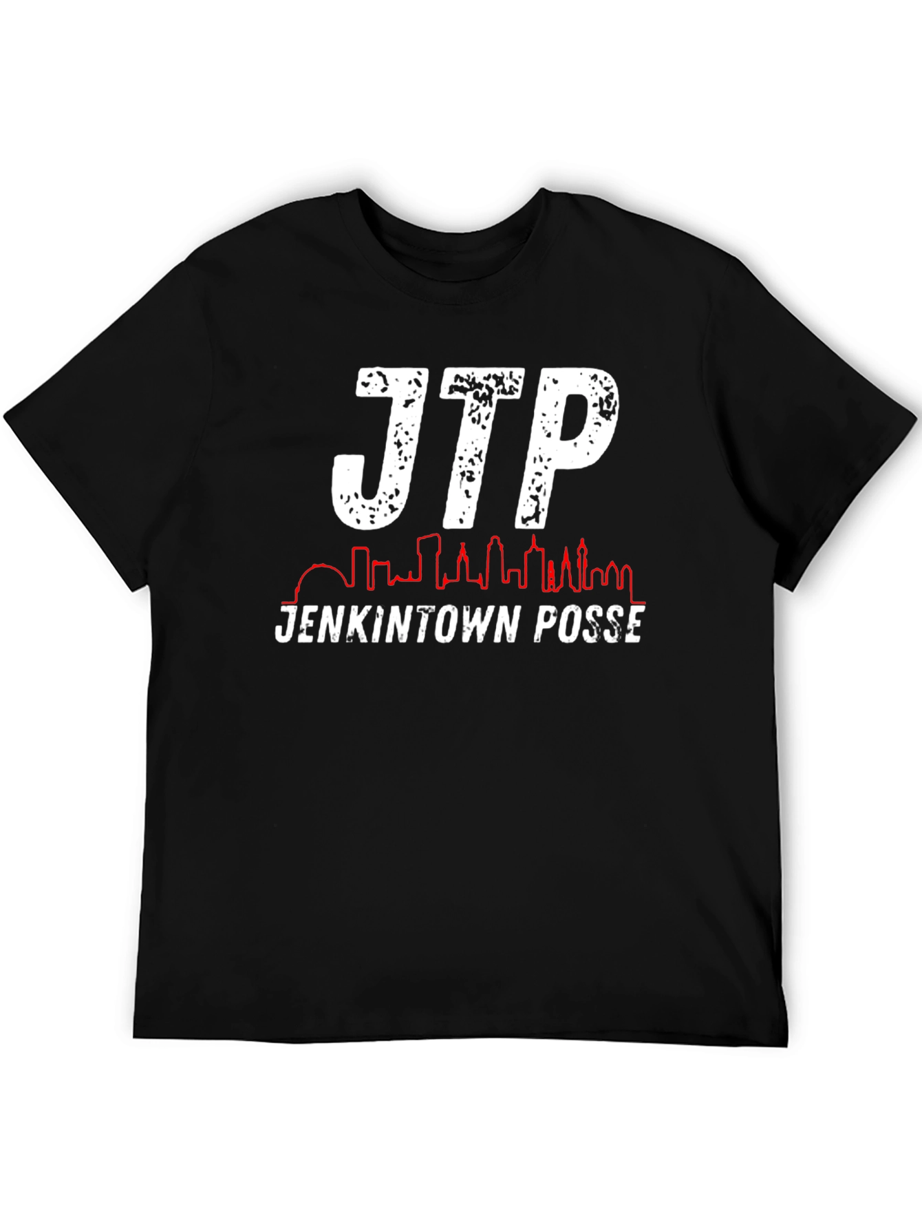 JTP Jenkintown Posse Black Graphic T-Shirt