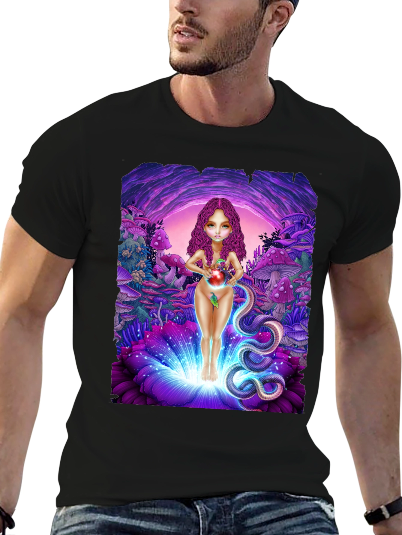Eve Psychedelic Graphic Tee