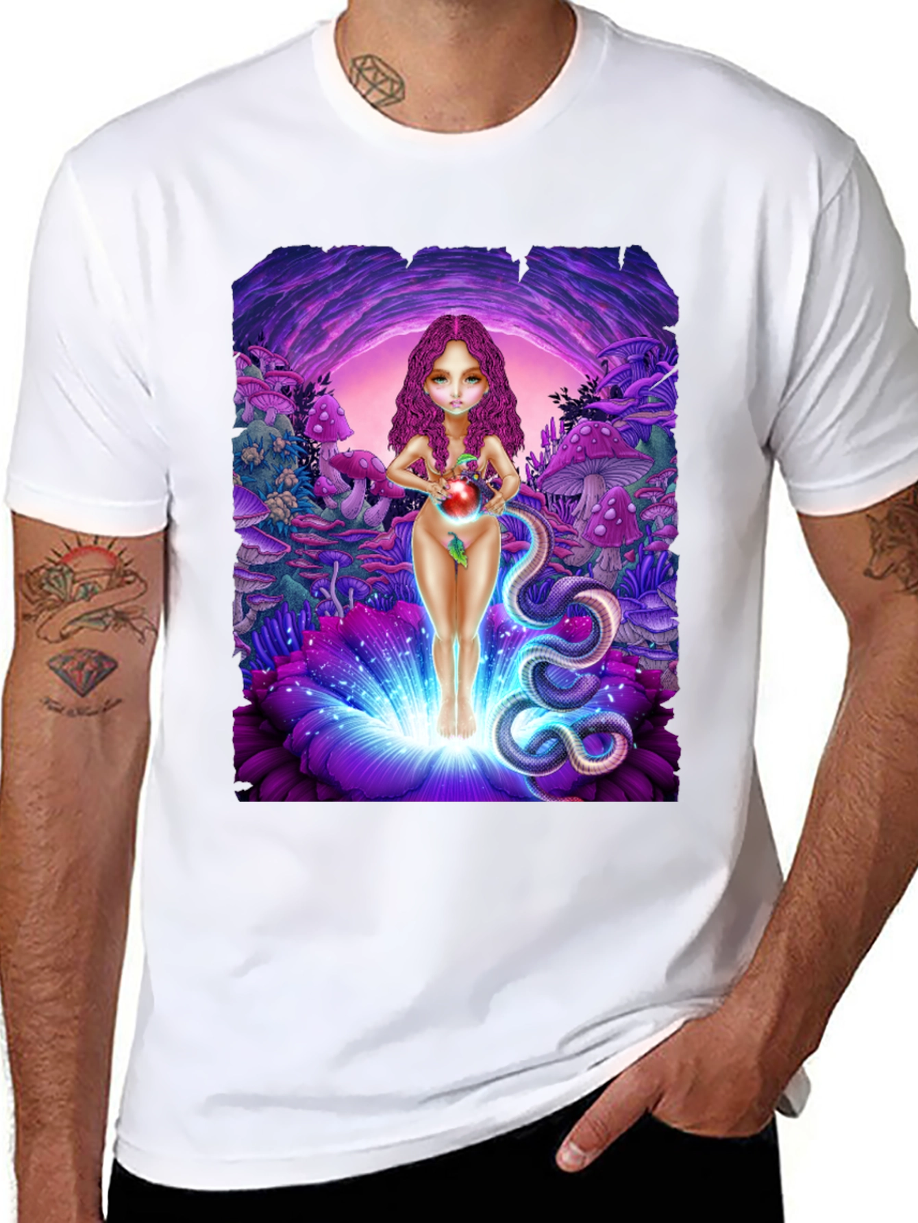 Eve Psychedelic Graphic Tee