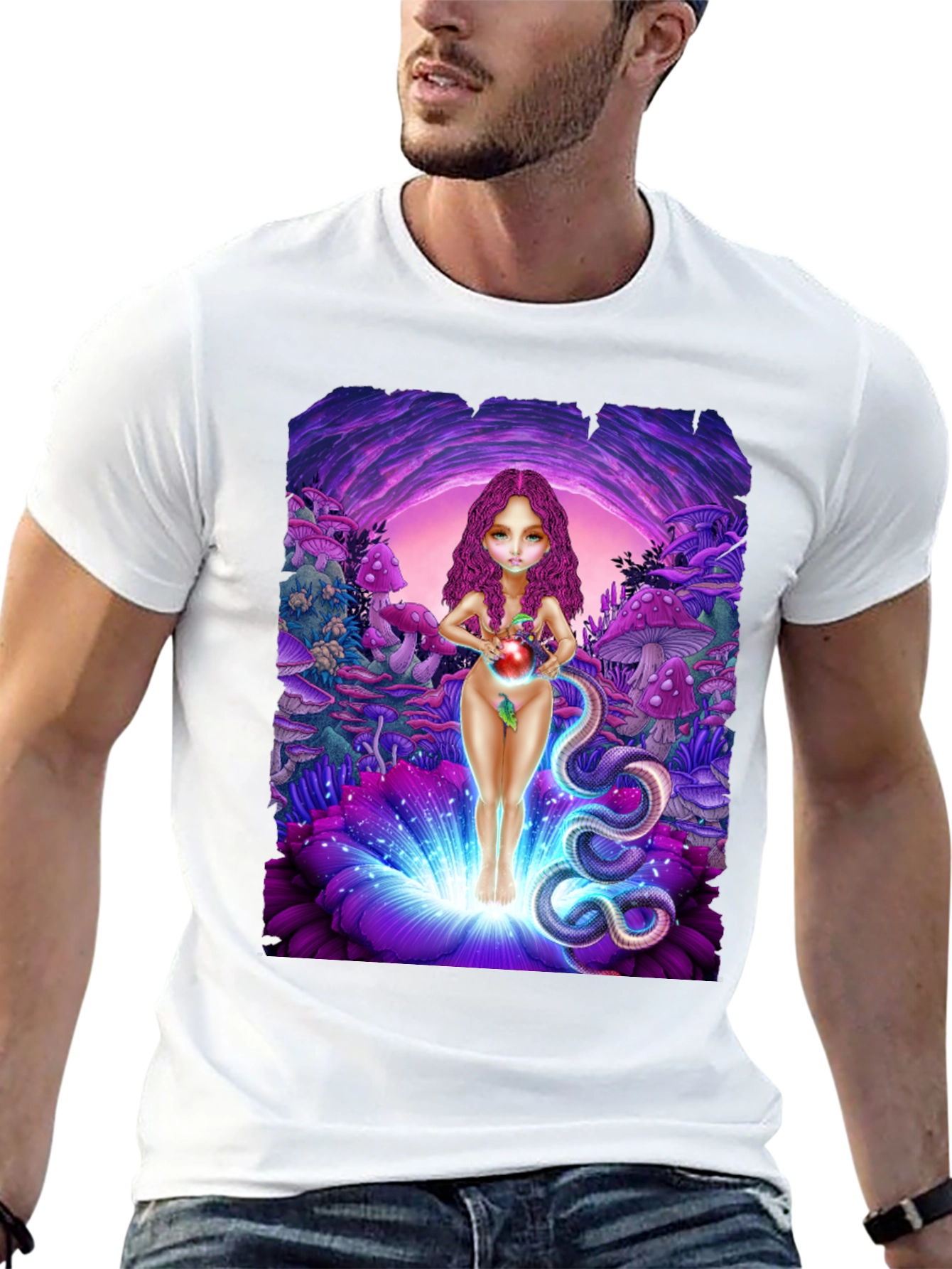 Eve Psychedelic Graphic Tee