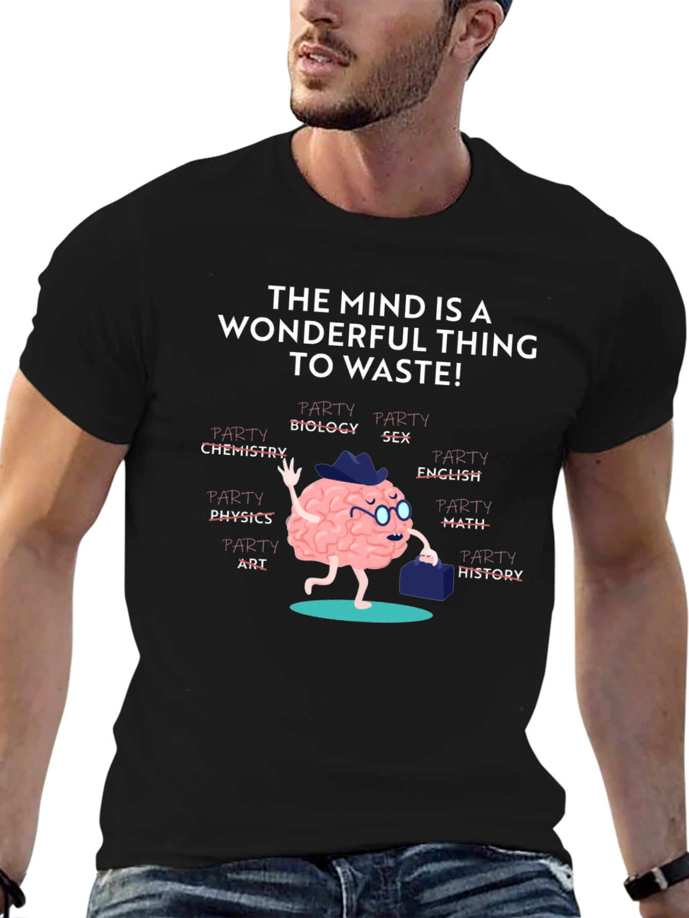 Wonderful Mind T-Shirt: Party Brain