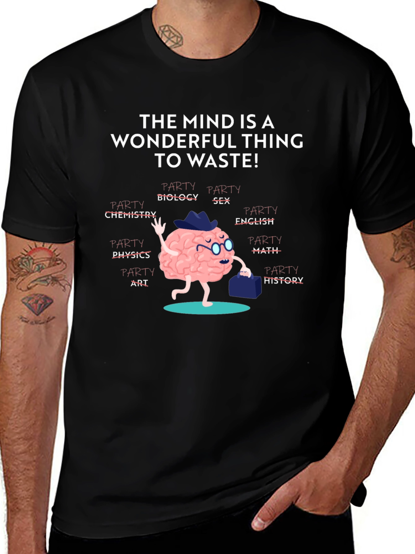 Wonderful Mind T-Shirt: Party Brain