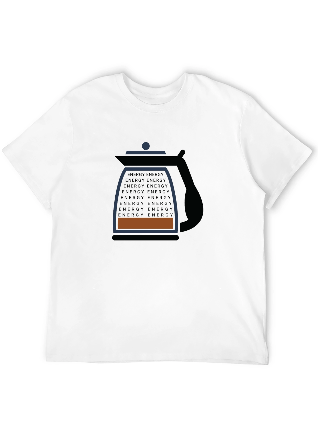 Energy Coffee Tee - Black Graphic T-Shirt