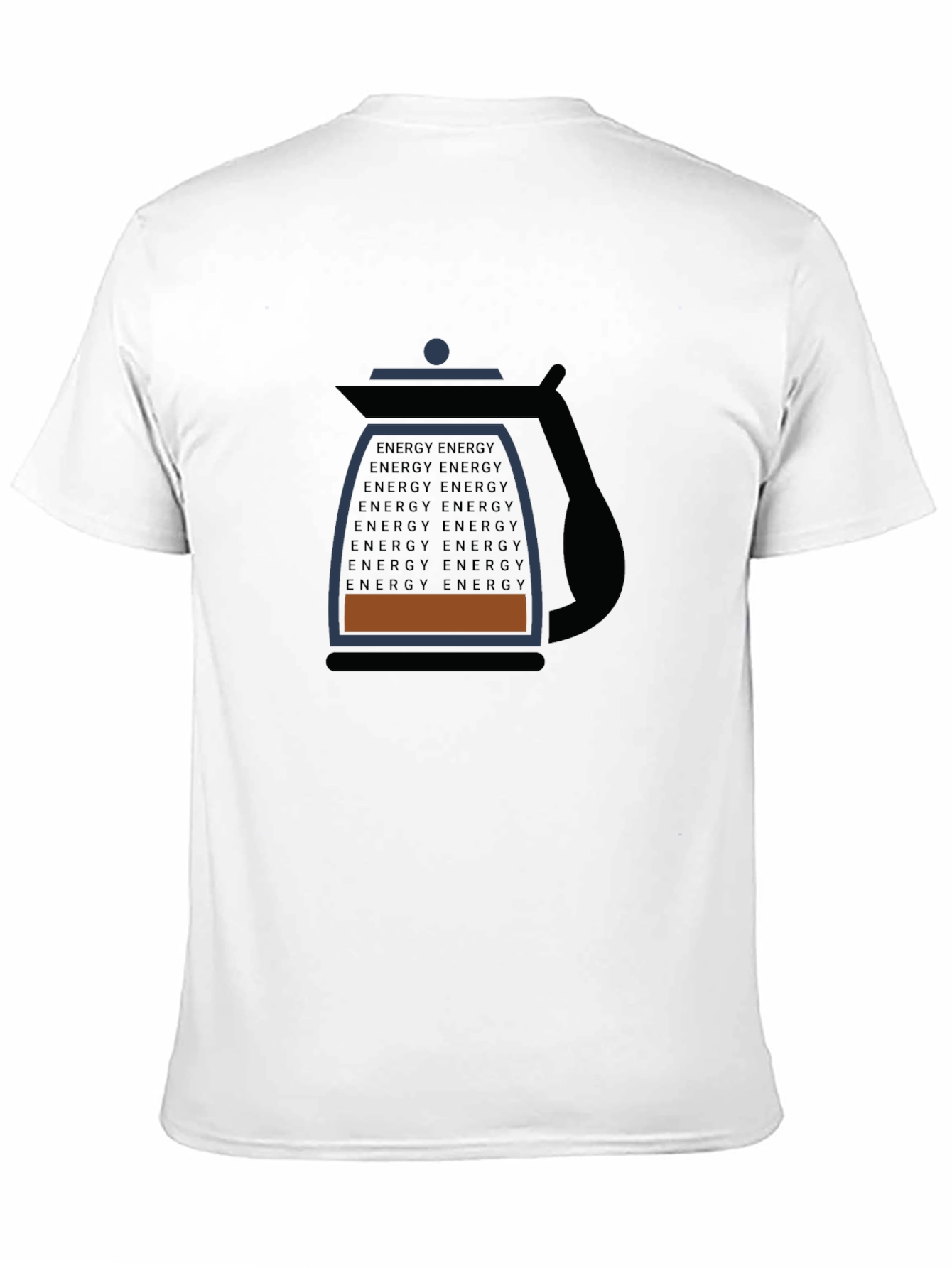 Energy Coffee Tee - Black Graphic T-Shirt