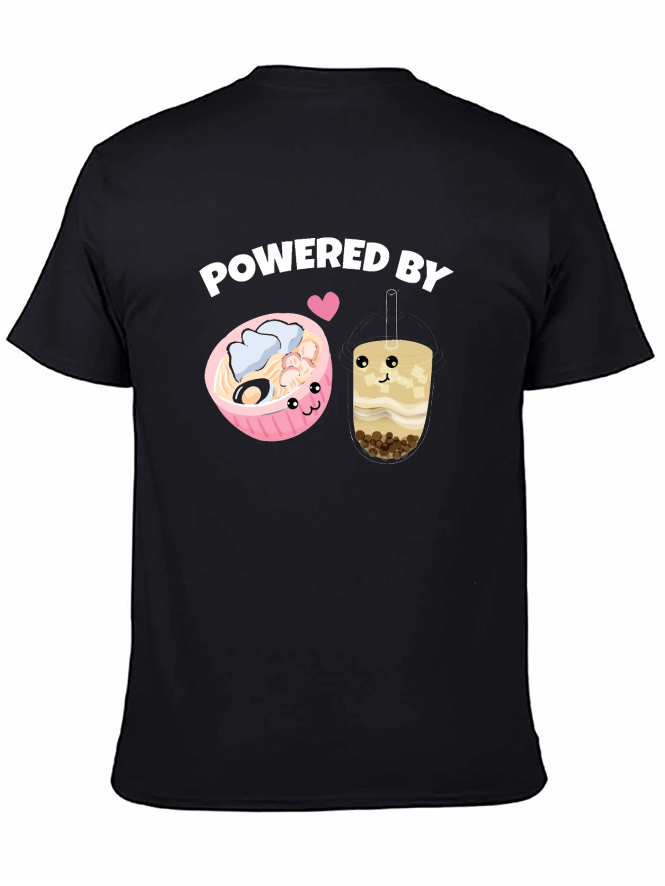 Powered By Ramen and Boba T-Shirt