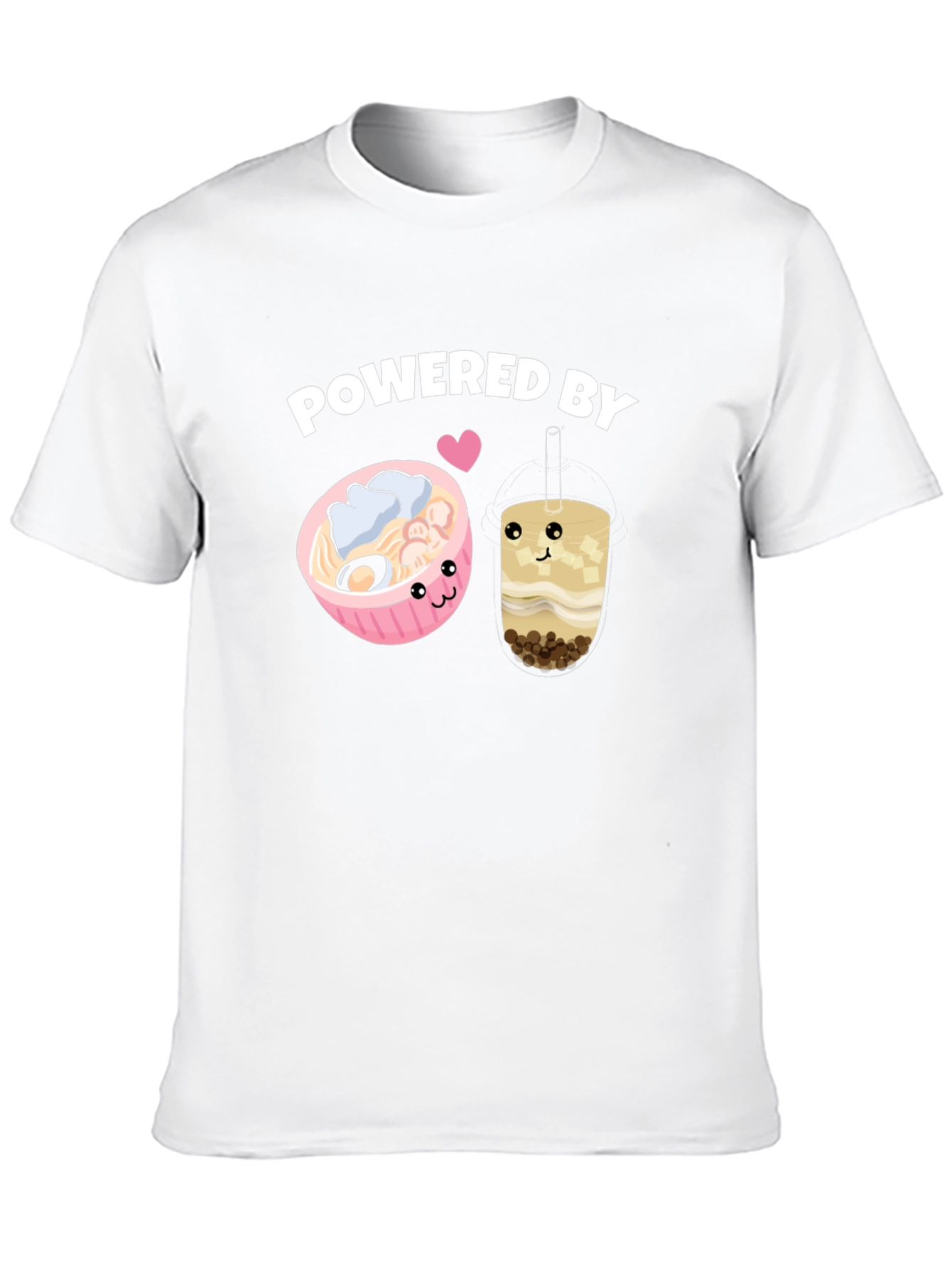 Powered By Ramen and Boba T-Shirt