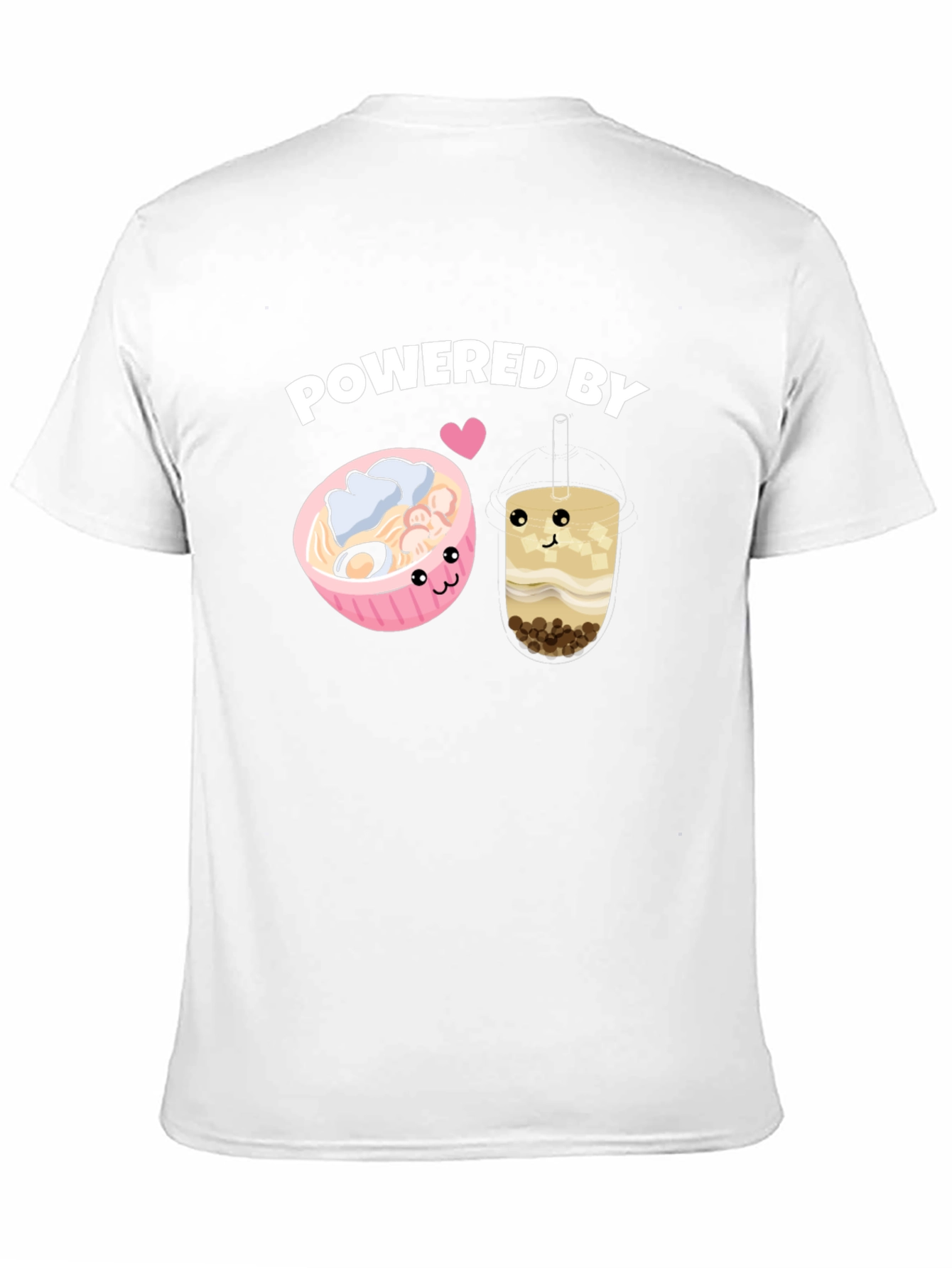 Powered By Ramen and Boba T-Shirt