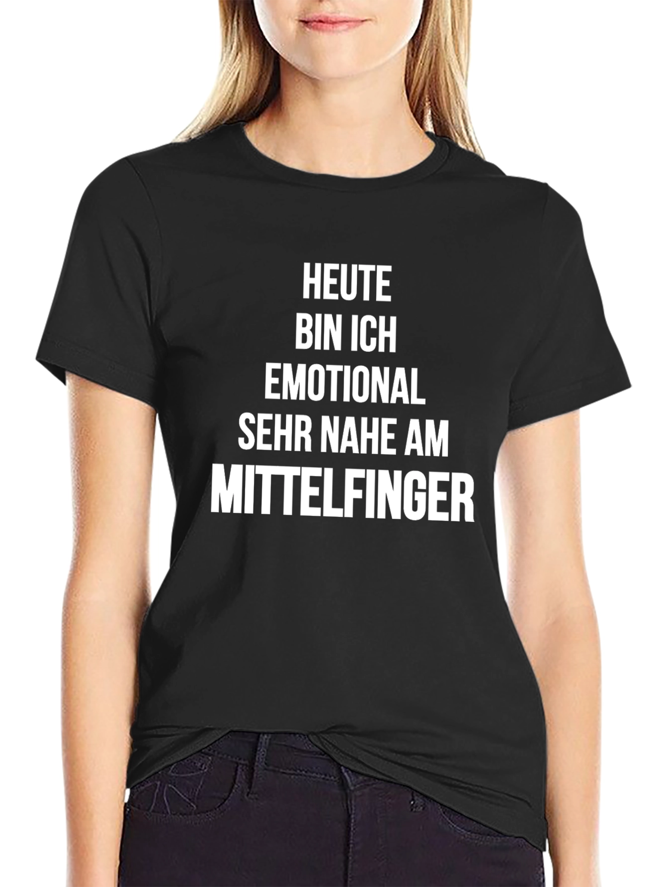 Heute Bin Ich T-Shirt - Sarcastic German Phrase