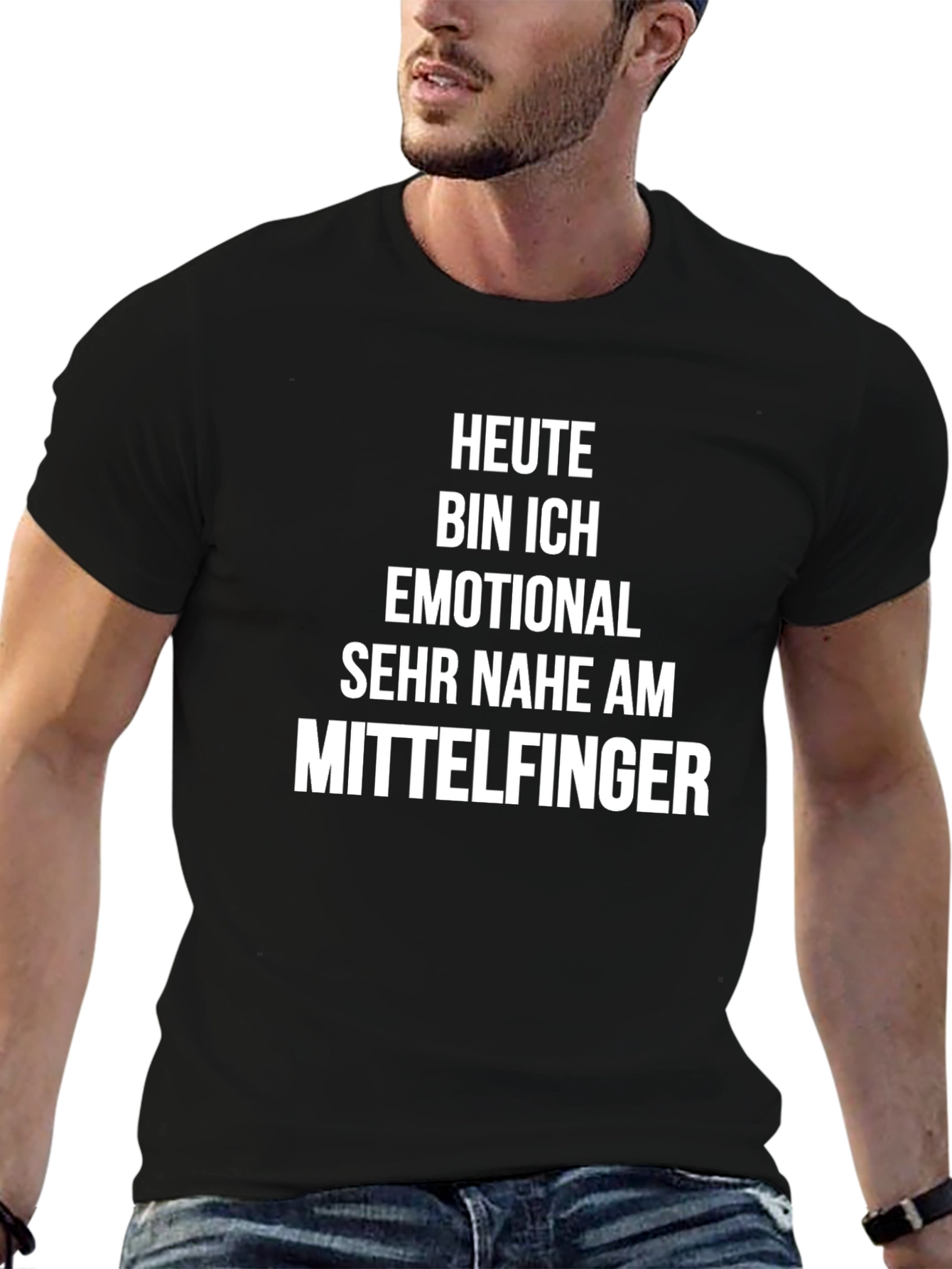 Heute Bin Ich T-Shirt - Sarcastic German Phrase