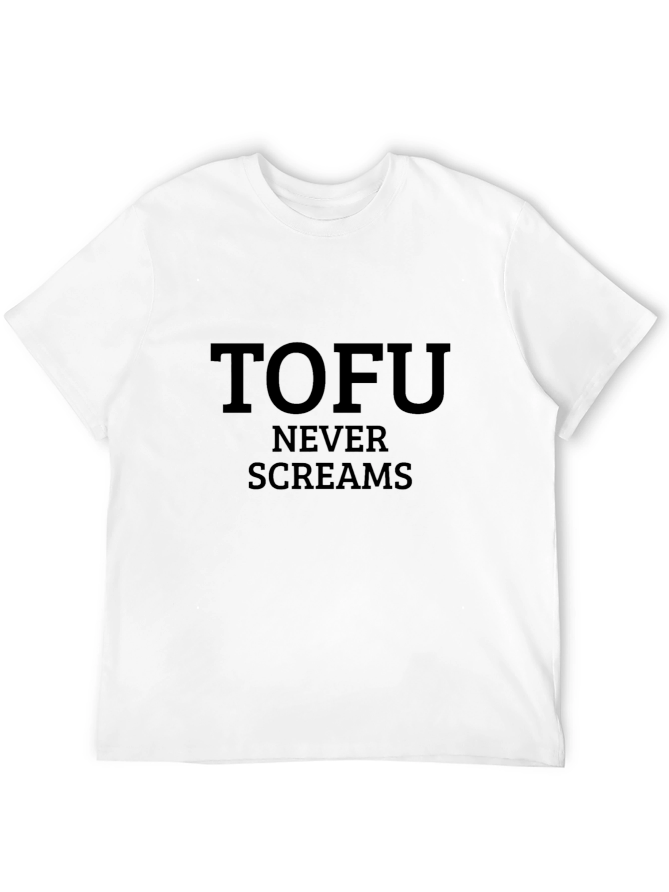 Tofu Never Screams Graphic T-Shirt
