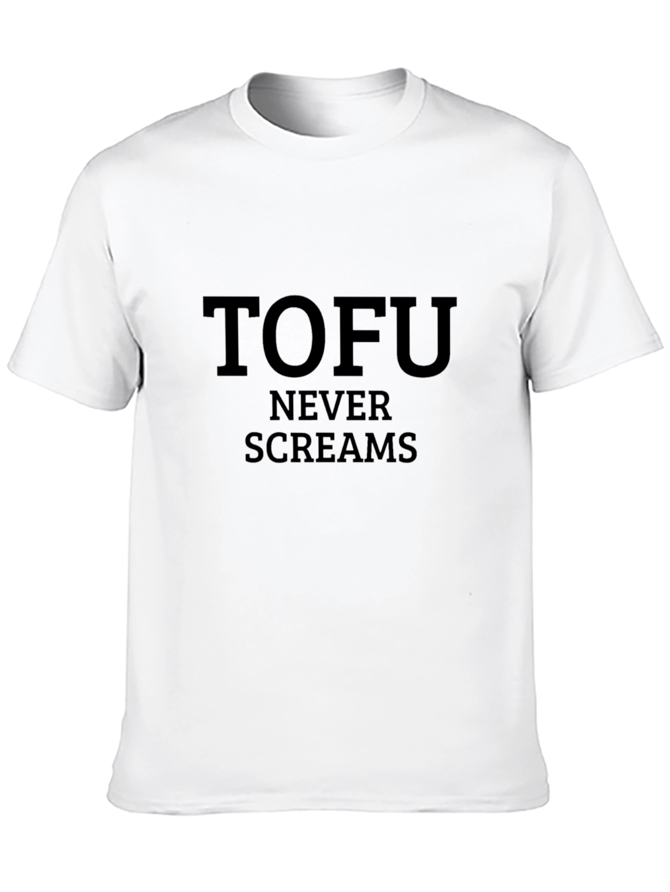 Tofu Never Screams Graphic T-Shirt