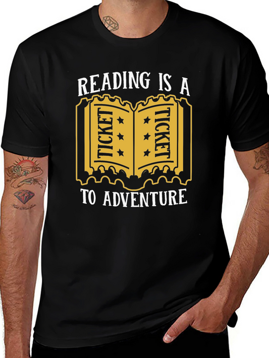 Reading Adventure T-Shirt - Book Lovers Tee