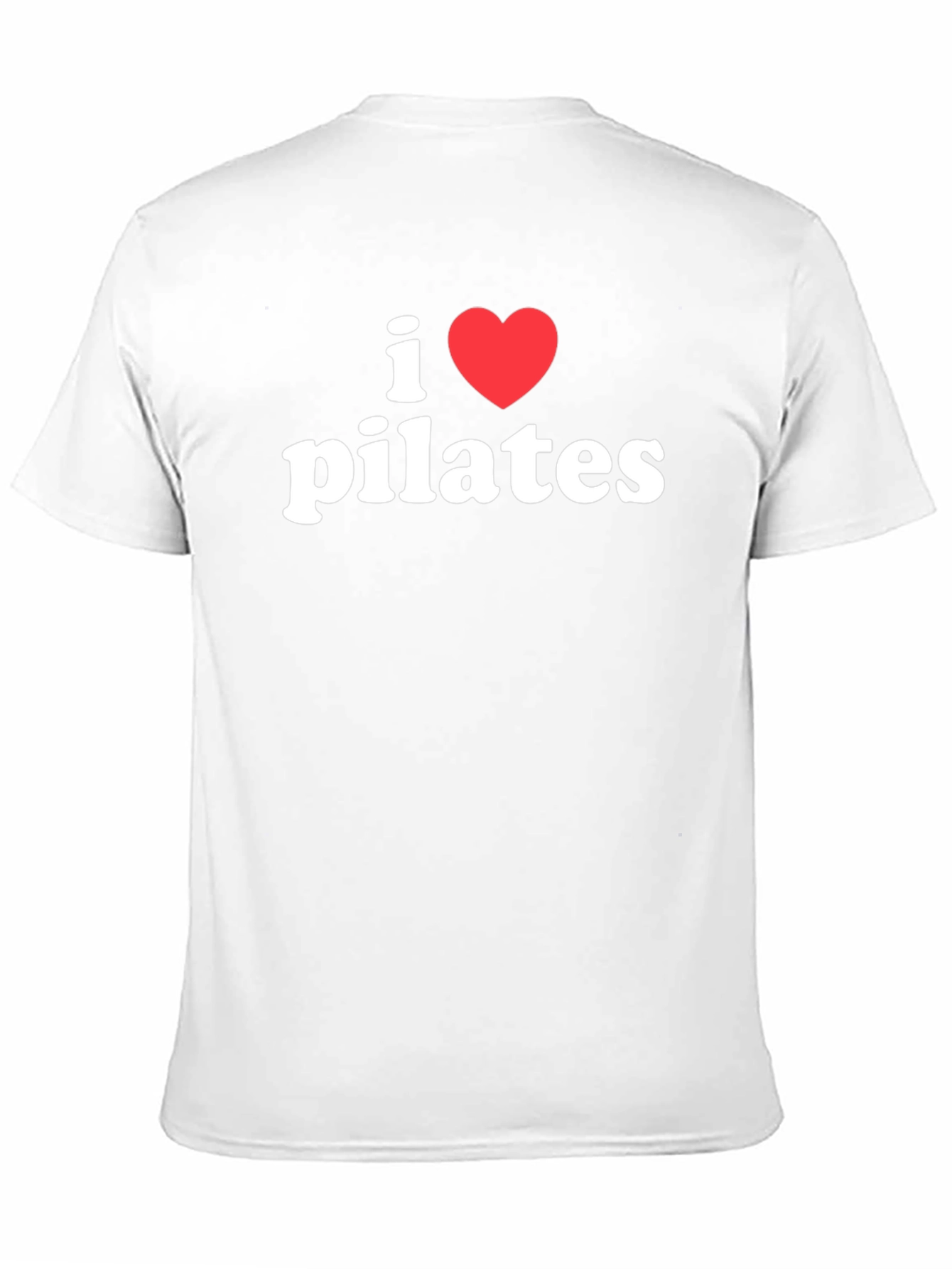 I Love Pilates Black T-Shirt