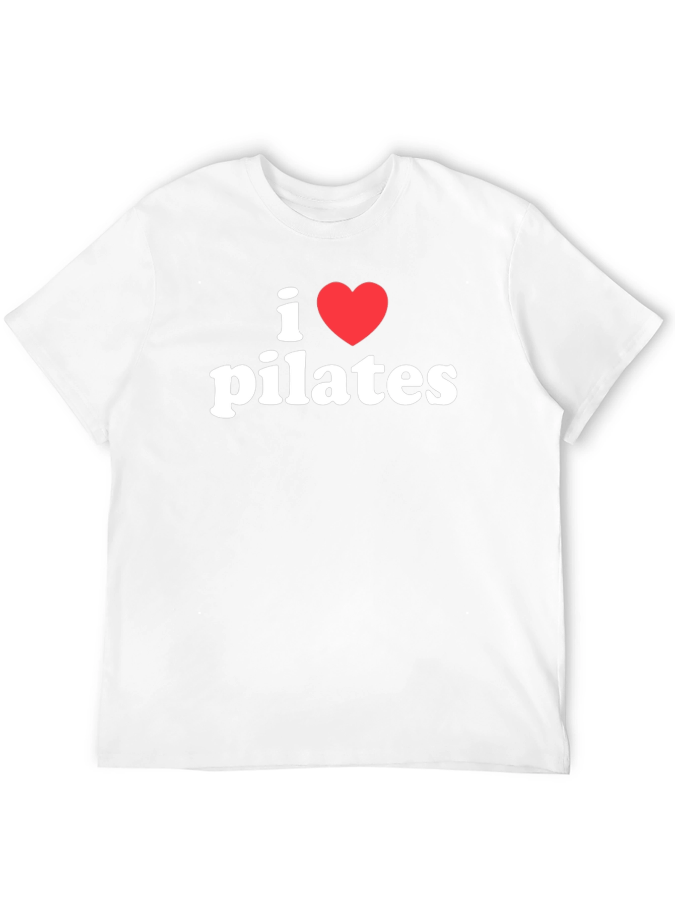 I Love Pilates Black T-Shirt
