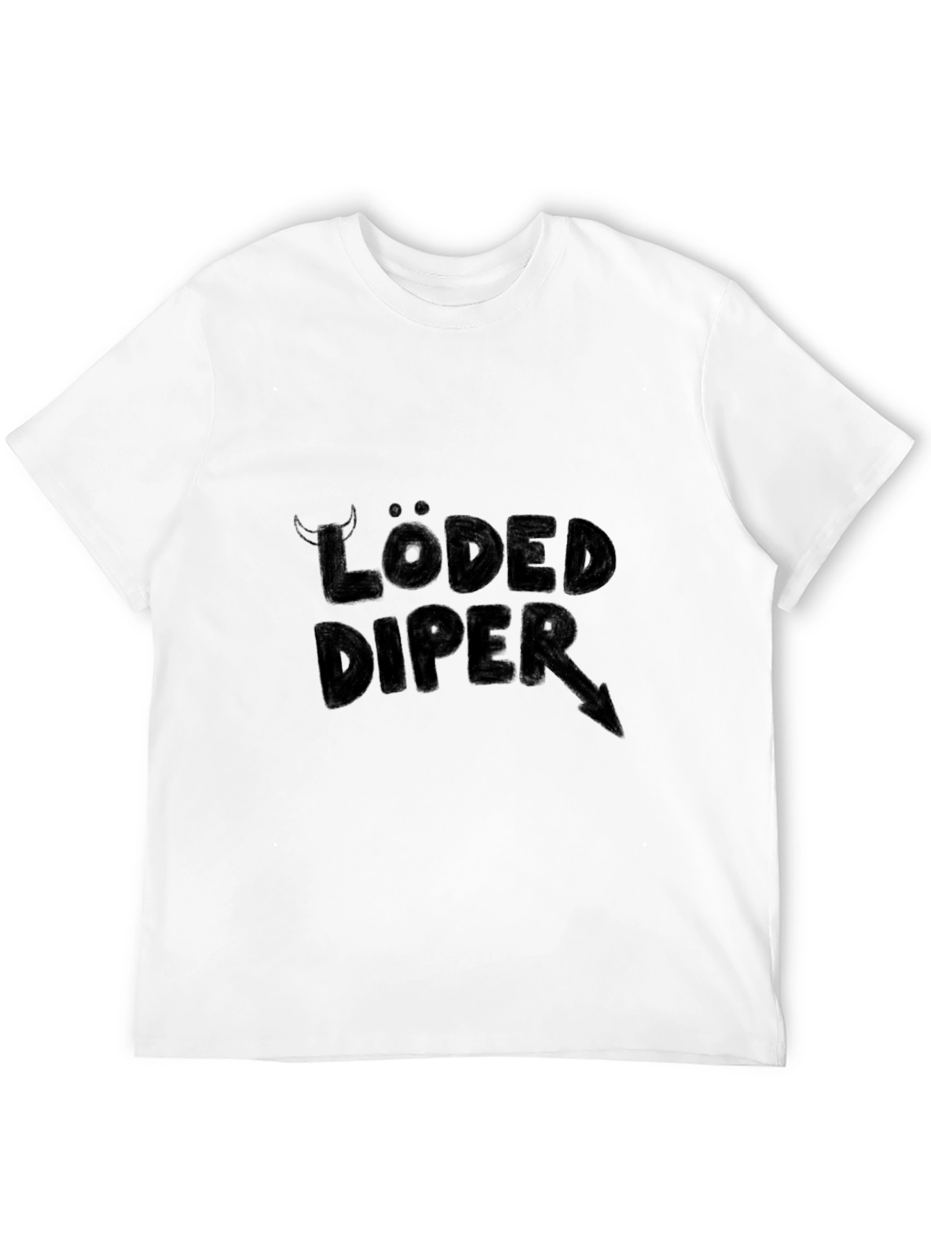 Loded Diper Black T-Shirt