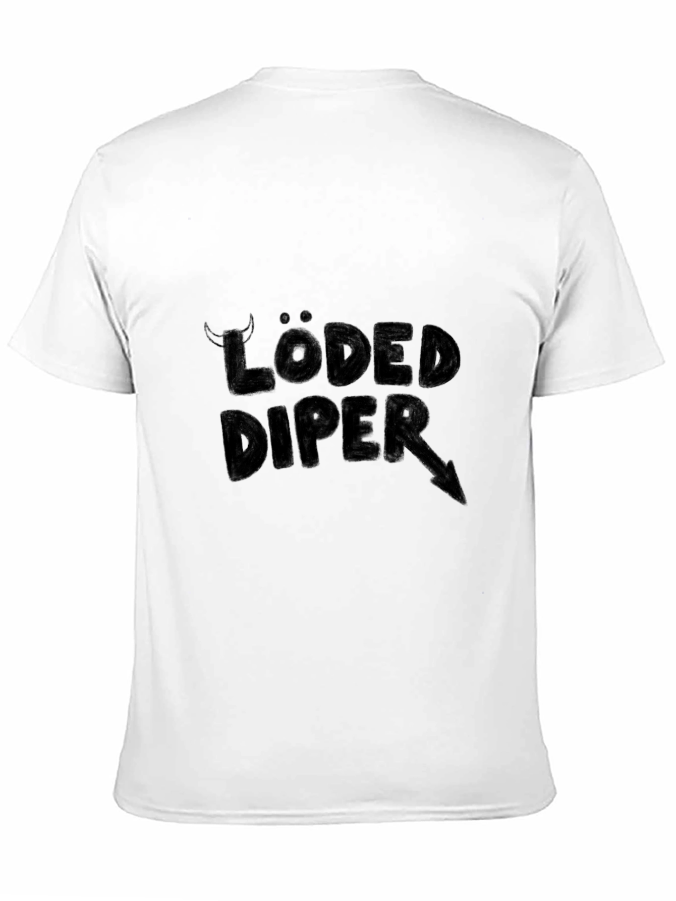 Loded Diper Black T-Shirt