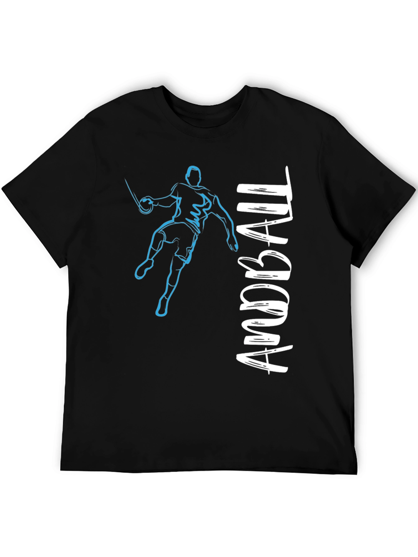 Handball Player Graphic Tee