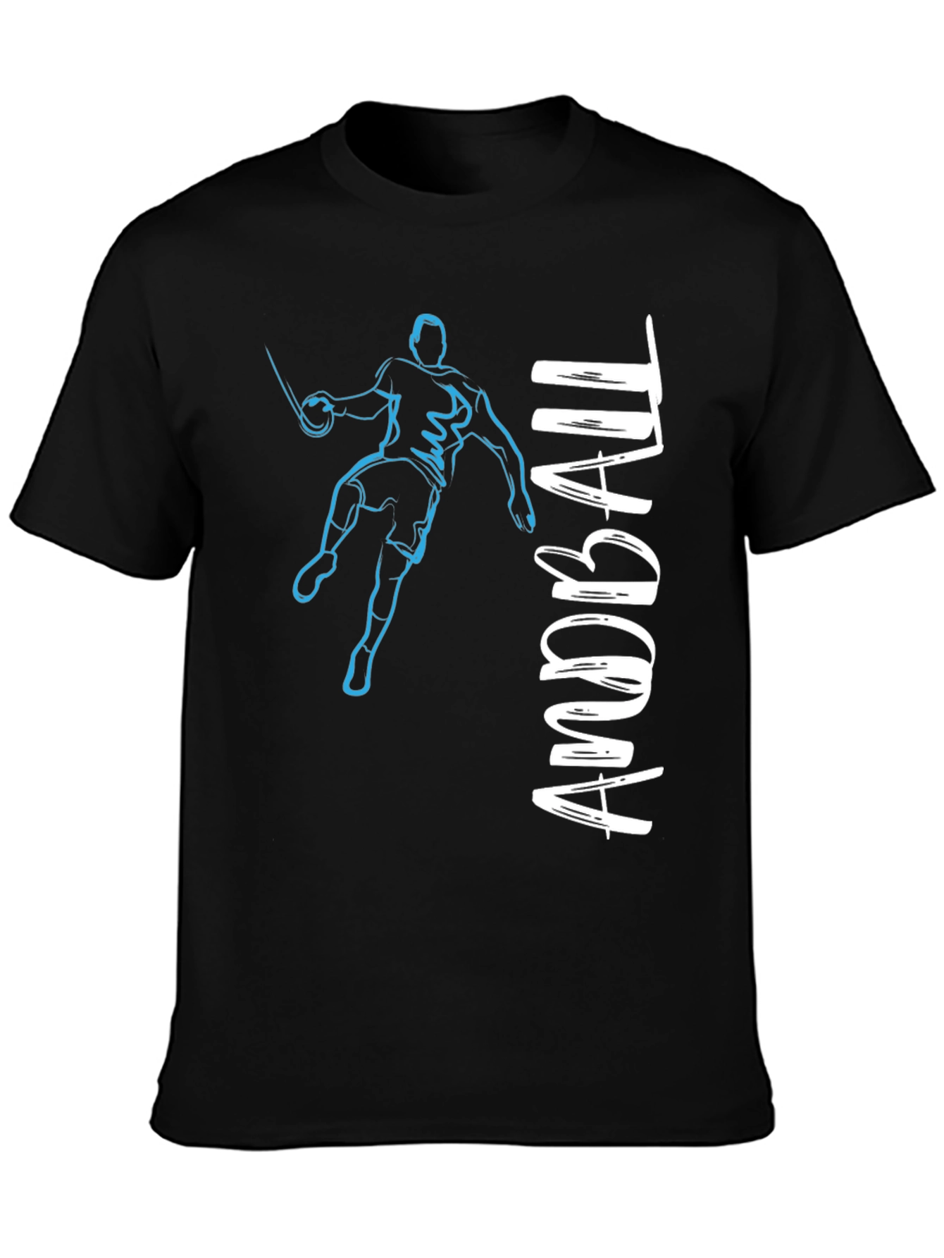 Handball Player Graphic Tee