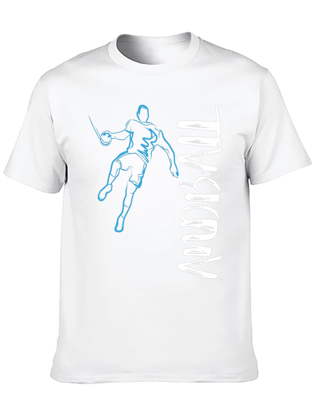 Handball Player Graphic Tee