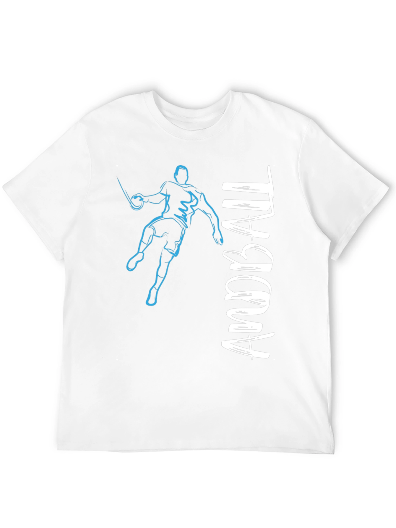 Handball Player Graphic Tee