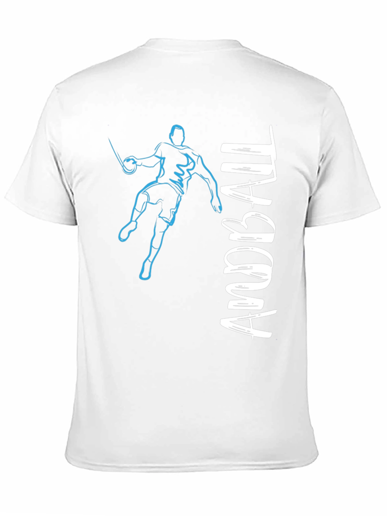 Handball Player Graphic Tee