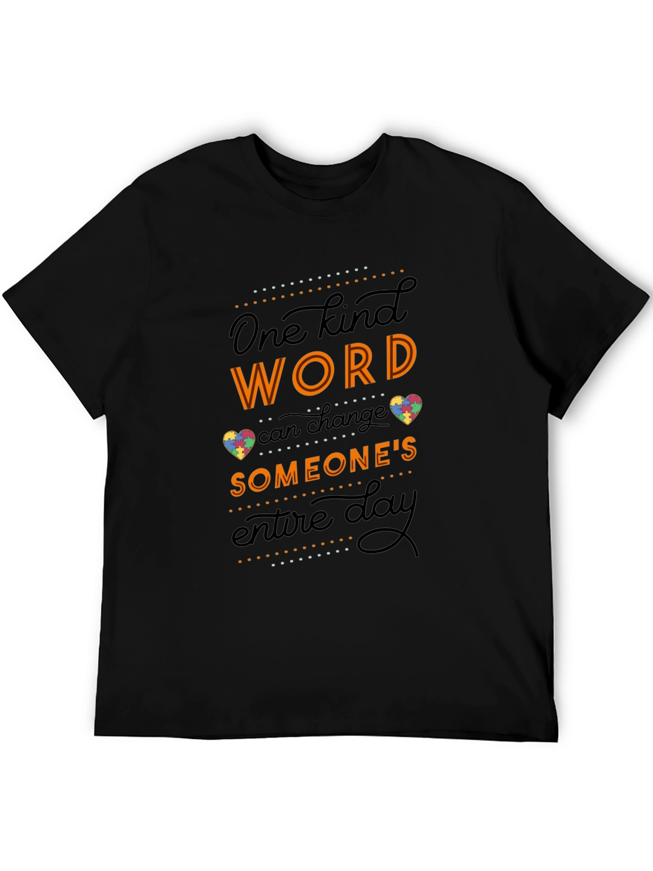 Kind Word Autism Awareness Graphic Tee