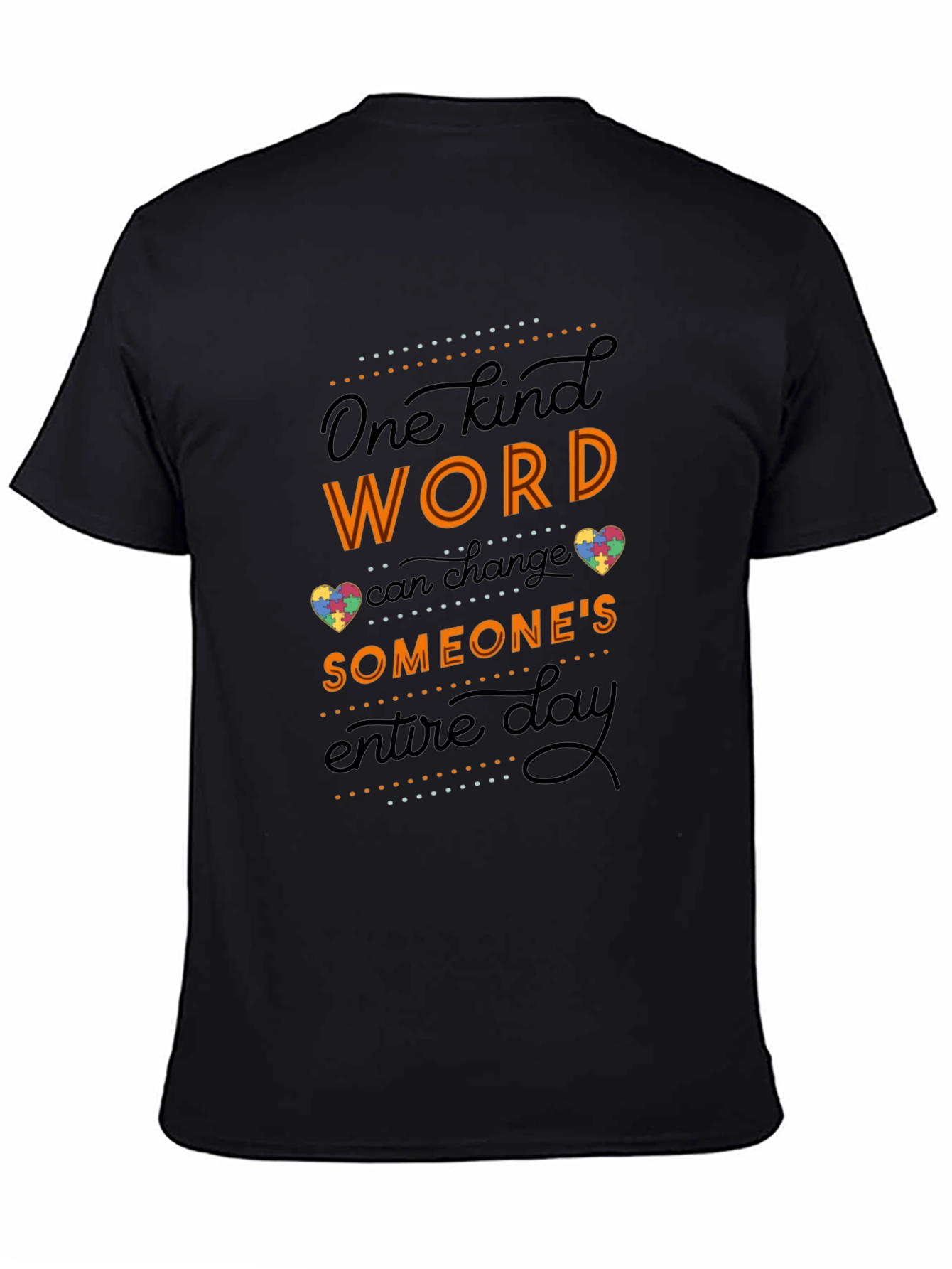 Kind Word Autism Awareness Graphic Tee
